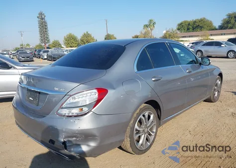 2015 Mercedes-Benz C 300 4Matic from USA, damaged, VIN 55SWF4KB5FU048259